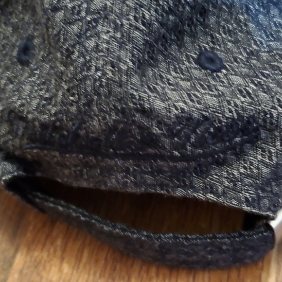 Mitchell & Ness Golden State Warriors Reverse Denim Slouch Strapback Hat -NWT - Picture 5 of 9